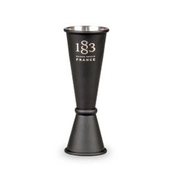 Джиггер 30/60 нерж. черный цвет d 4,5 см h12,9 см 1883 Maison Routin Routin