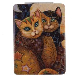 GAEM Зеркало карманное (блок 12шт), L6 W8,5 H1 см, 4в.