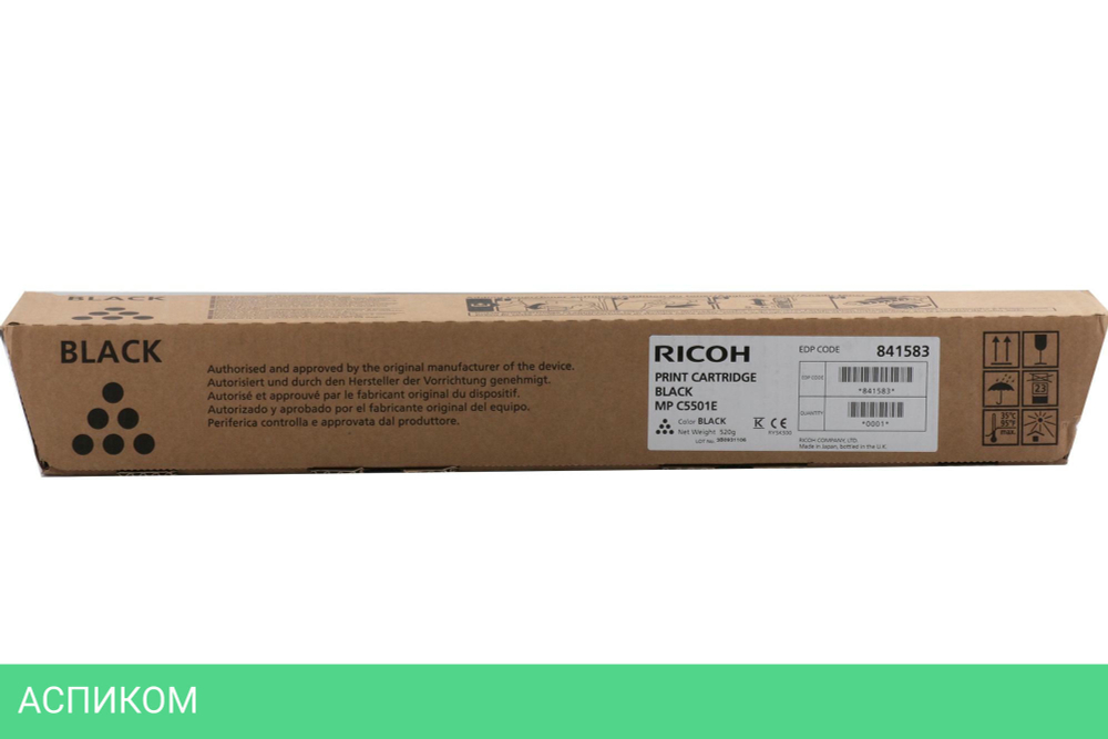 Картридж Ricoh MP C6003 Black (841853)