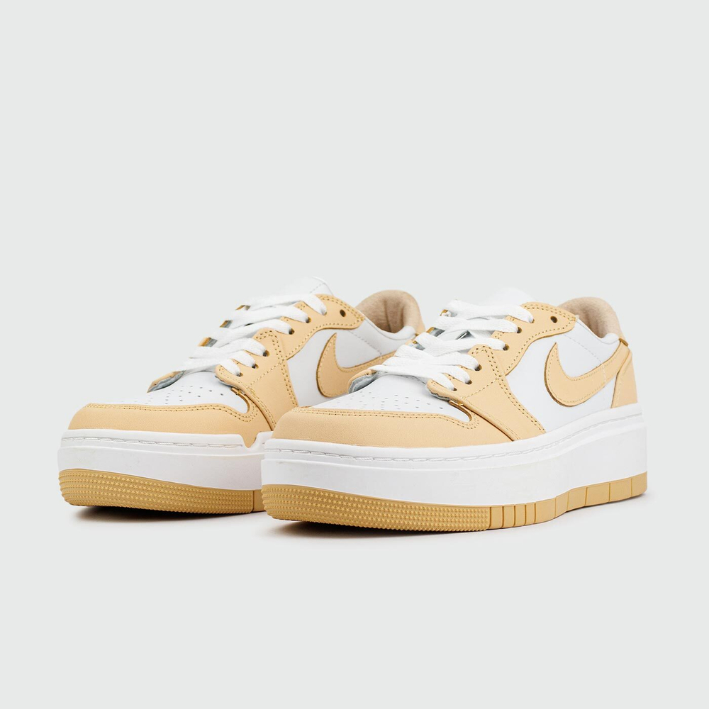 Кроссовки Air Jordan 1 Elevate Low Beige / White