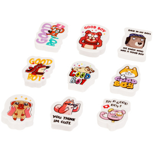 Ластик MESHU "Good boy", фигурный, термопластичная резина, 40*30*13мм