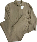 Льняной костюм Brunello Cucinelli