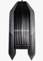 Хантер 365 ЛКА серый-черный (Лодка ПВХ под мотор НДНД)