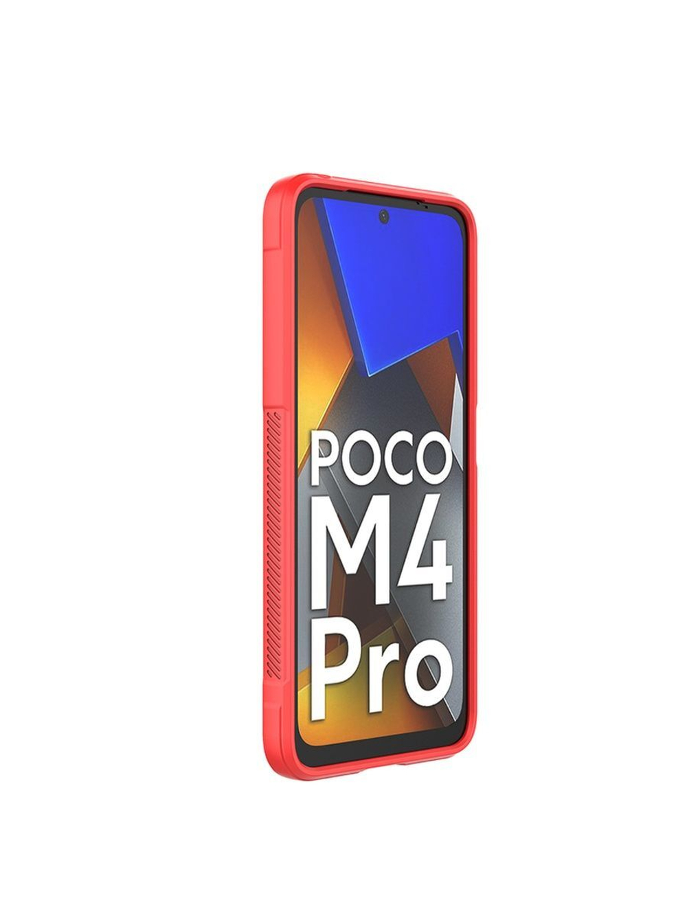 Противоударный чехол Flexible Case для Xiaomi Poco M4 Pro 4G