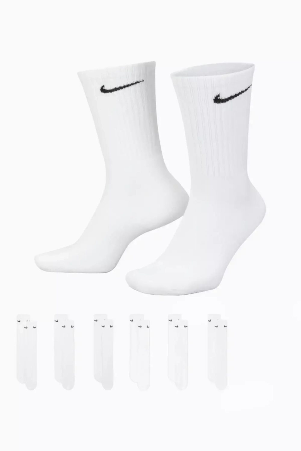 Носки Nike Everyday Cushioned 6-Pack - белый