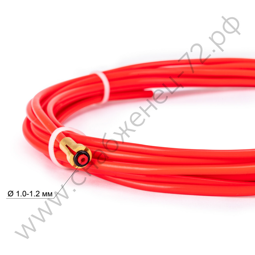 Канал FoxWeld 1,0-1,2мм тефлон красный, 5м (126.0028/GM0612, пр-во FoxWeld/КНР)