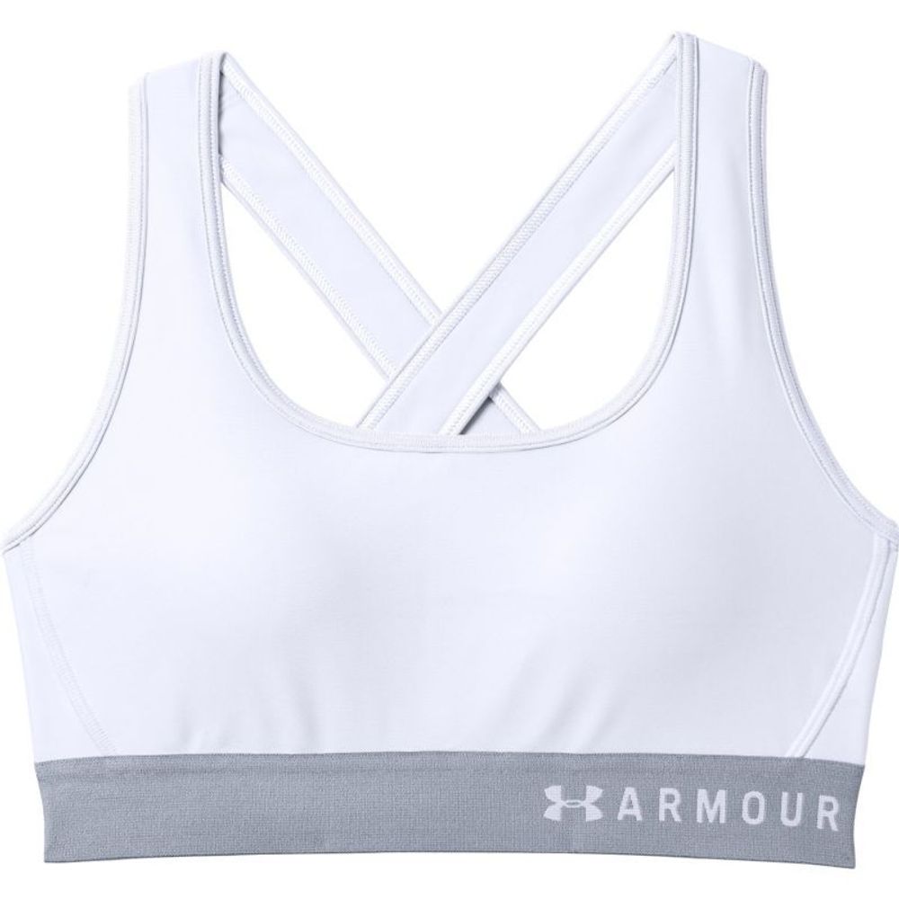 ТОП теннисный Under Armour Mid Crossback - white