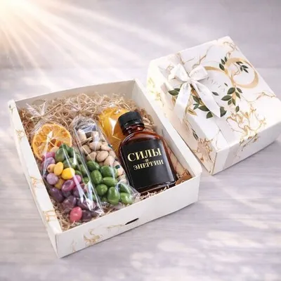 Фотография Набор подарочный с шоколадом и бальзамом купить в магазине Афлора