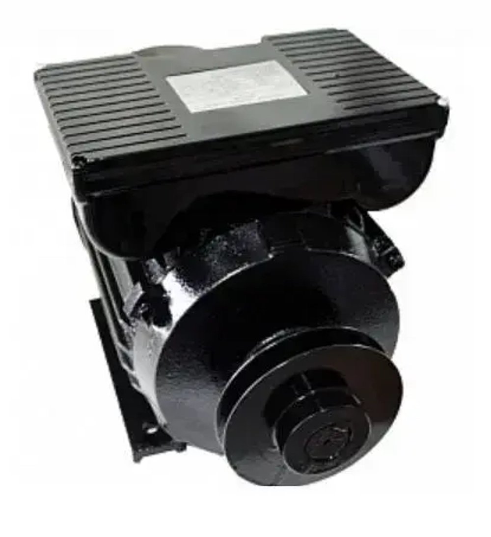 Электродвигатель для компрессора ДонТех (2.2 кВт, Al) Двигатель электрический 220В с шкивом