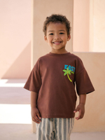 Футболка для мальчика Next AG8-704, Коричневый