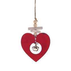 GAEM Украшение новогоднее "Сердце", L8 W1 H12 см, 3в.