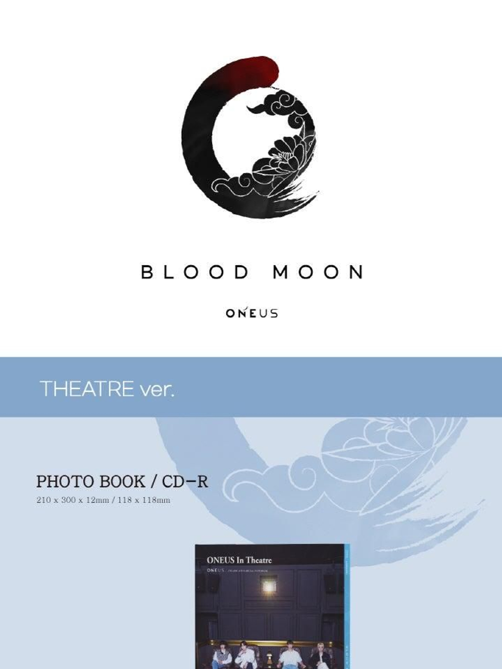 Альбом ONEUS - BLOOD MOON 6th Mini Album THEATRE Version