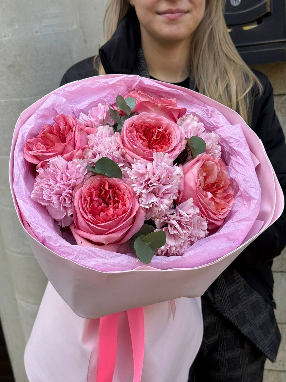 Букет «Розовое облако»