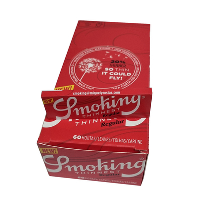 Бумага для сигарет блок "Smoking" Thinnest 60л*50шт
