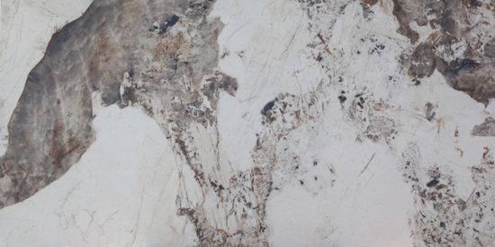 Стол обеденный раздвижной круглый D120-180х79 столешница керамика / Pandora / черный муар