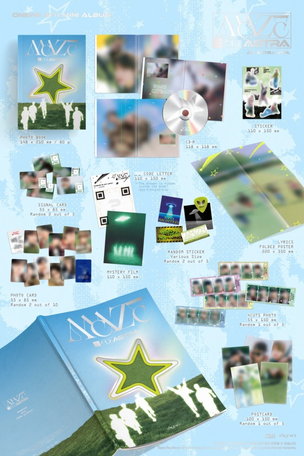 Альбом ONEWE - MAZE : AD ASTRA [AD ASTRA ver.]