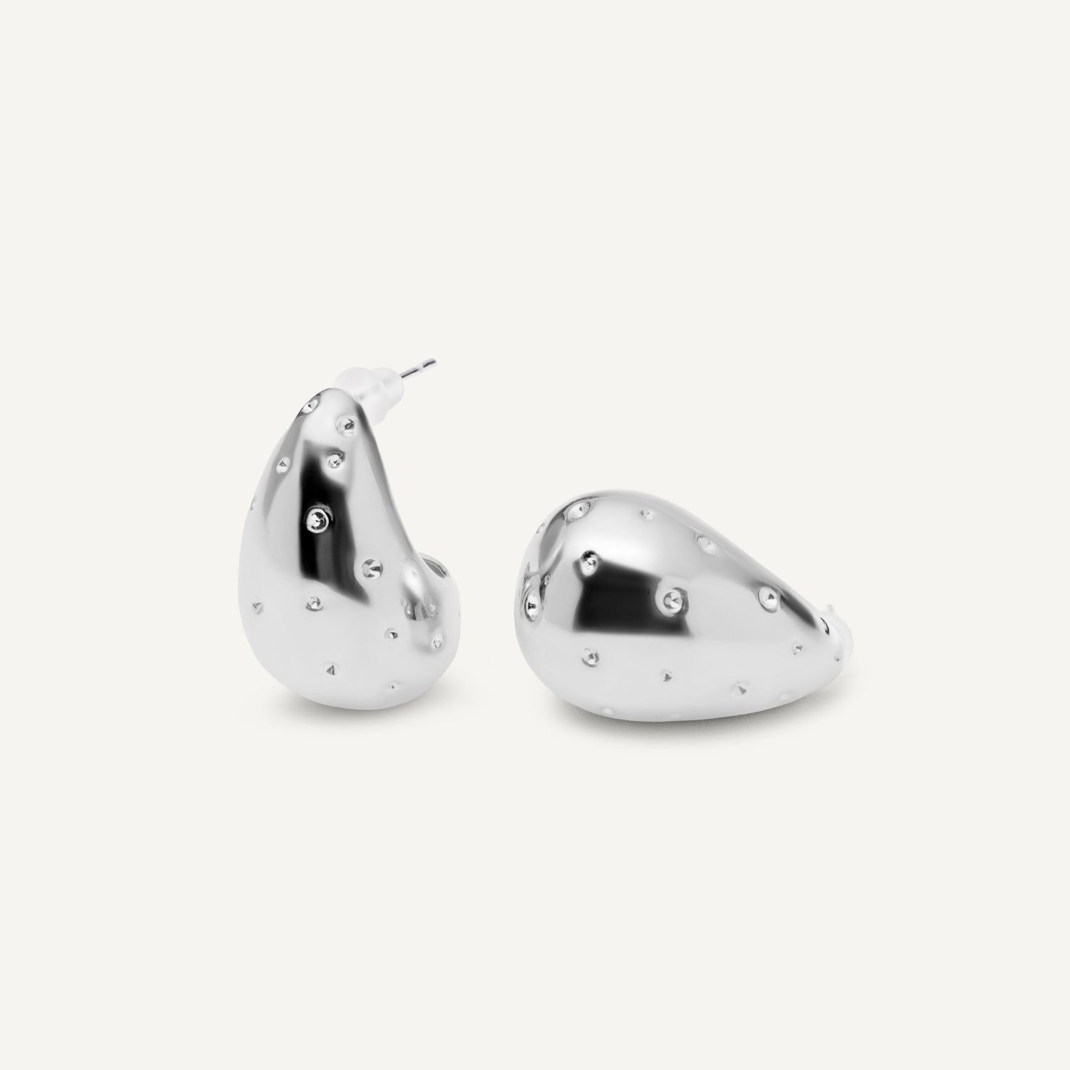 Серьги Dotty Drop Earrings - Silver