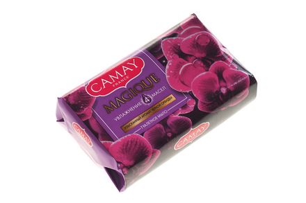 Мыло туалетное Camay 85г Магическое заклинание Черная орхидея в обертке Procter&Gamble