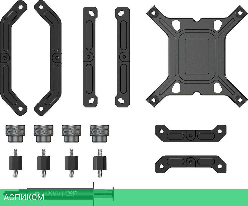 Система жидкостного охлаждения для процессора ID-Cooling FX240 INF Black