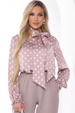 Блуза "Тина" (пудра) Б8098 LT Collection