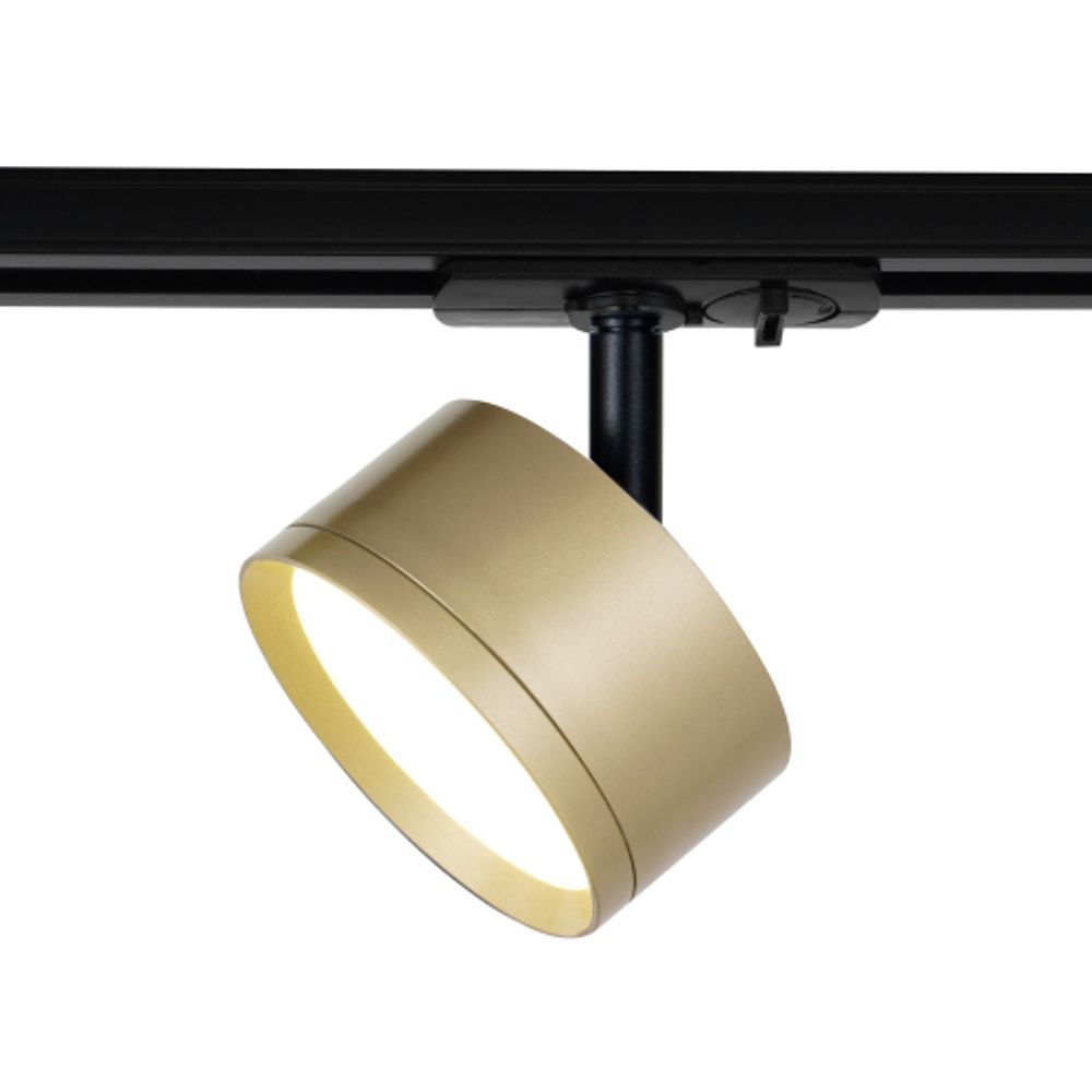 Трековый светильник однофазный ЭРА TR48 - GX53 MG под лампу GX53 матовое золото