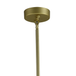 Ceiling design lamp  AGNES by Roll & Hill (6 lampshades,  Gold)