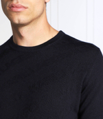 Хлопковый свитер Karl Lagerfeld - темно-синий(655006 524399)