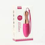 Бордовый клиторальный вибромассажер Bowling (Цвет: бордовый)