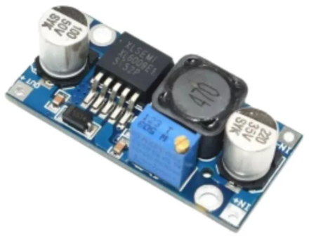 DC-DC повышающий преобразователь напряжения XL6009 (DC 3.2-32 B на DC 4-38 B) 4A