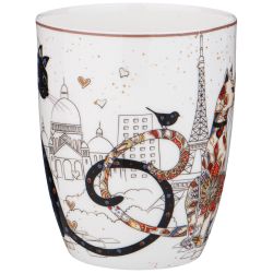 КРУЖКА LEFARD "ПАРИЖСКИЕ КОТЫ" 400 МЛ (КОР=36ШТ.)
