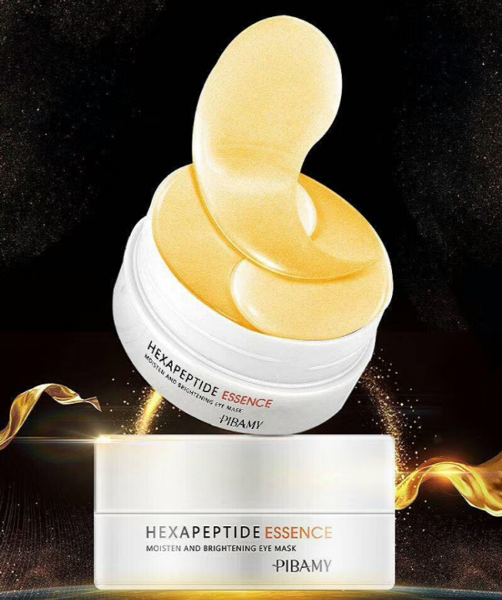 Патчи Pibamy от морщин с пептидами гидрогелевые Hexapeptide Essence, 1,4 гр x 60 шт