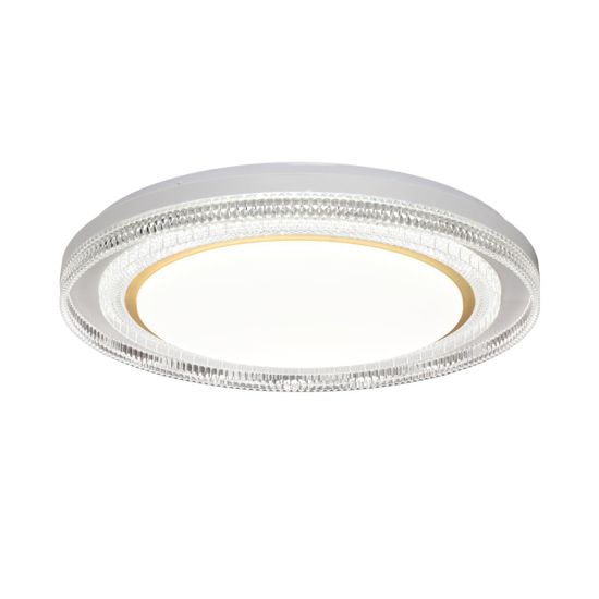 7641/EL MARON SN 178 Светильник пластик/золотистый LED 70Вт 3000-6000K D490 IP43 пульт ДУ SUZY GOLD