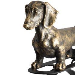 Кронштейн для цветов Такса Гучи (с ковкой)