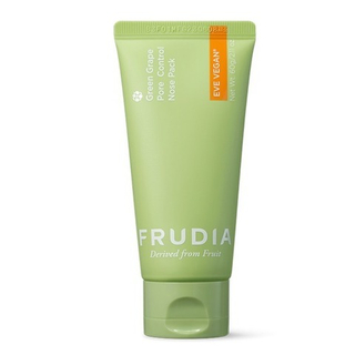 Маска-пленка от чёрных точек с зелёным виноградом FRUDIA Green Grape Pore Control Nose Pack 60 гр