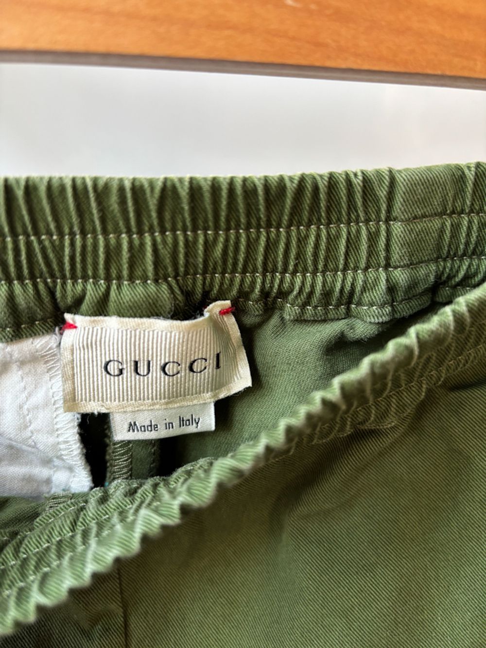 Хлопковые брюки Gucci, 128