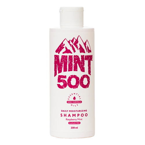 Увлажняющий шампунь Mint500 Daily Moisturising SLS Free Shampoo Raspberry Mint 250мл