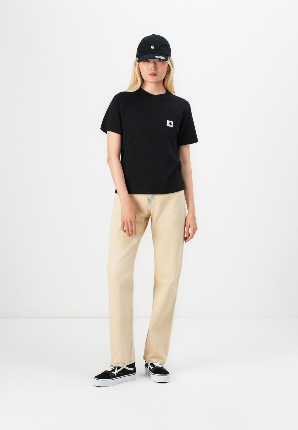 Carhartt WIP NOXON - Прямые джинсы - Голубой
