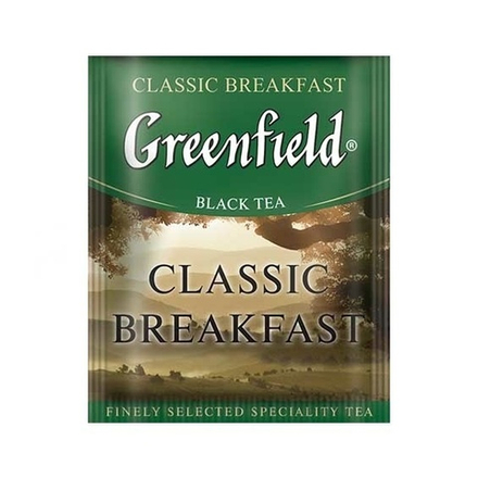 Чай Greenfield Classic Breakfast Черный Индийский 100*2г с/я