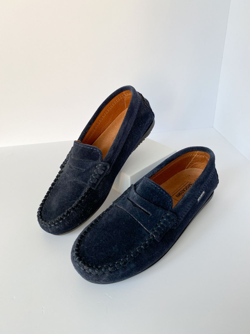 Новые замшевые макасины Atlanta Mocassin, 32