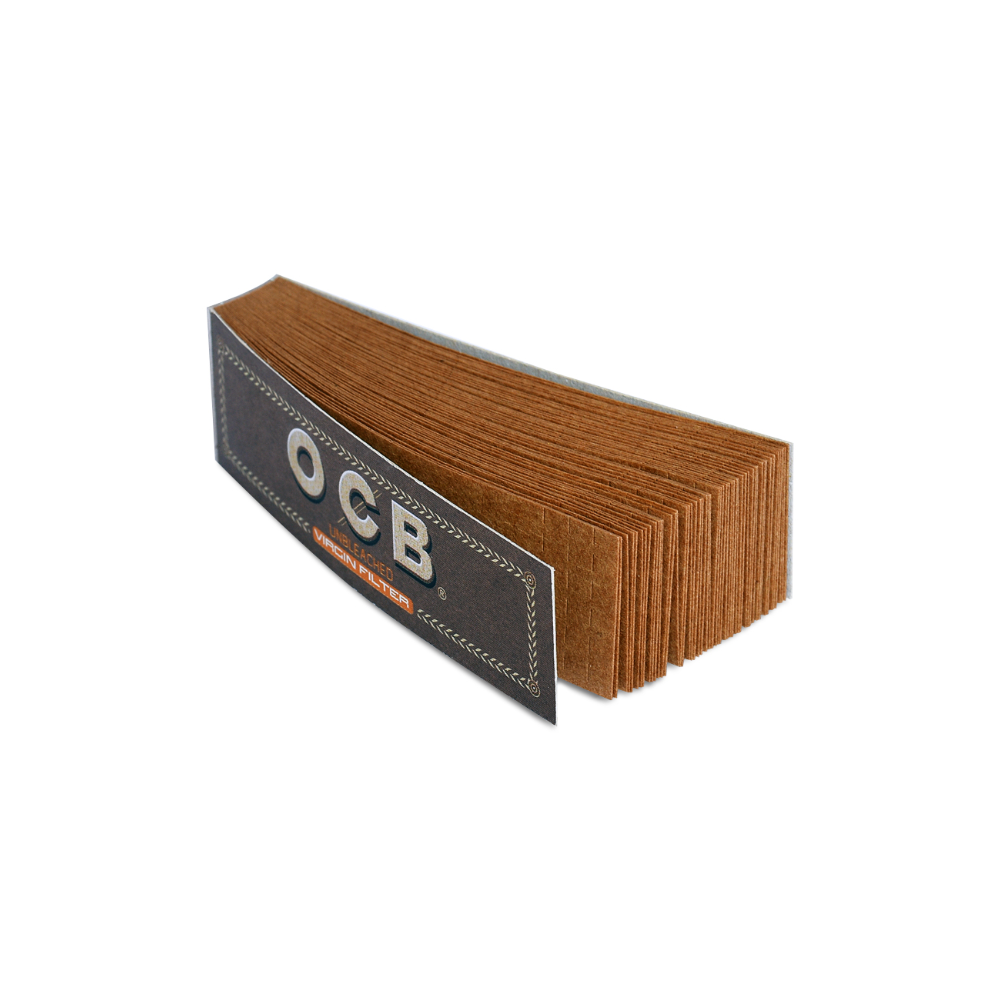 Фильтры для сигарет "OCB" Tips Virgin Filter Unbleached 50шт. (Испания)