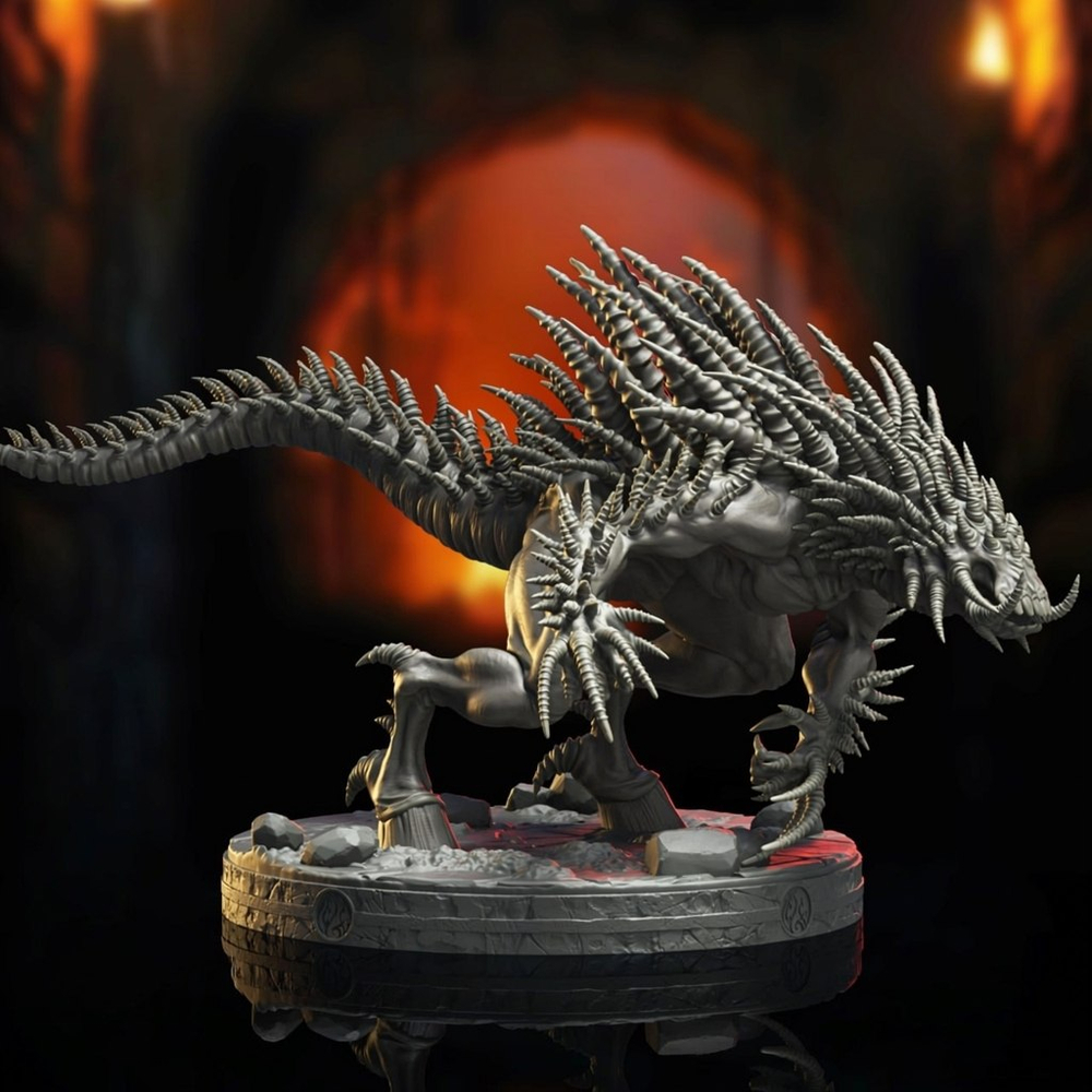 набор из 2шт Шипастые Исчадия ДнД DnD миниатюры набор Catacombs of Anguish