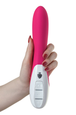 Ярко-розовый вибратор Mystim Elegant Eric - 27 см. (Цвет: ярко-розовый)