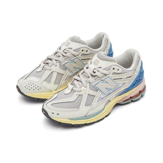 New Balance NB 1906R Бежевые кроссовки Низкие Серый Белый Унисекс