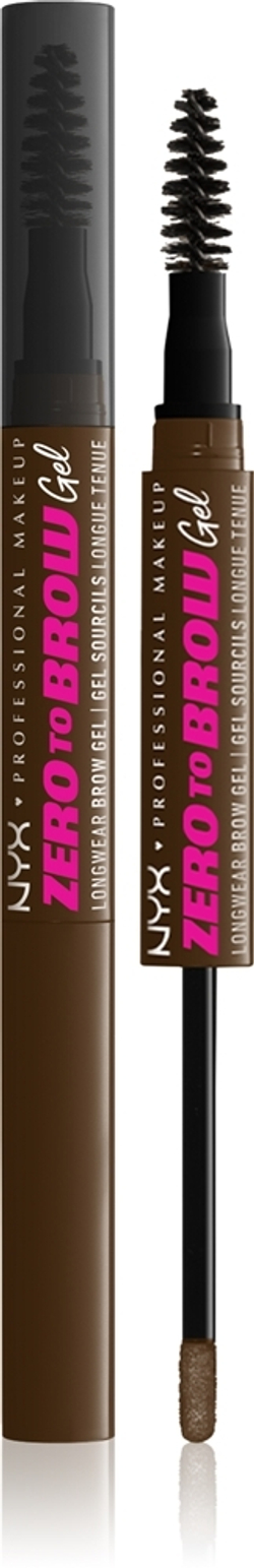 NYX Professional Makeup Zero To Brow Gel - , 2 ml