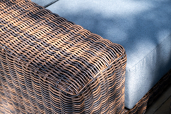 "Капри" трансформирующаяся лаунж-зона из искусственного ротанга, цвет коричневый