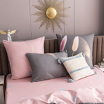 Комплект постельного белья Люкс Сатин 100% хлопок на резинке AR294