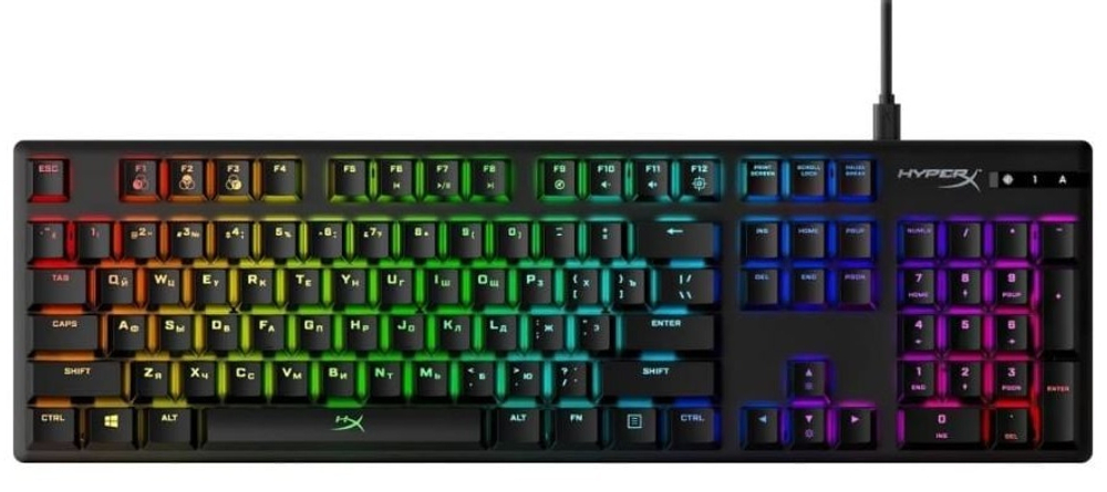 Клавиатура HyperX Alloy Origins HX-KB6RDX-RU черный