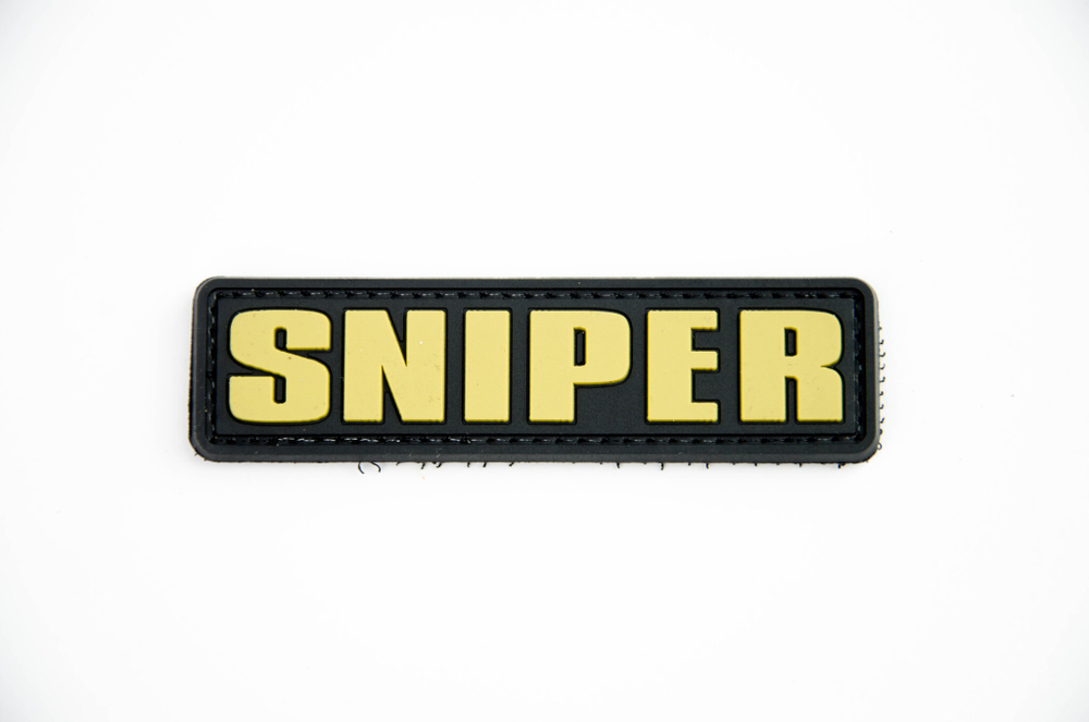 шеврон Sniper ПВХ лента