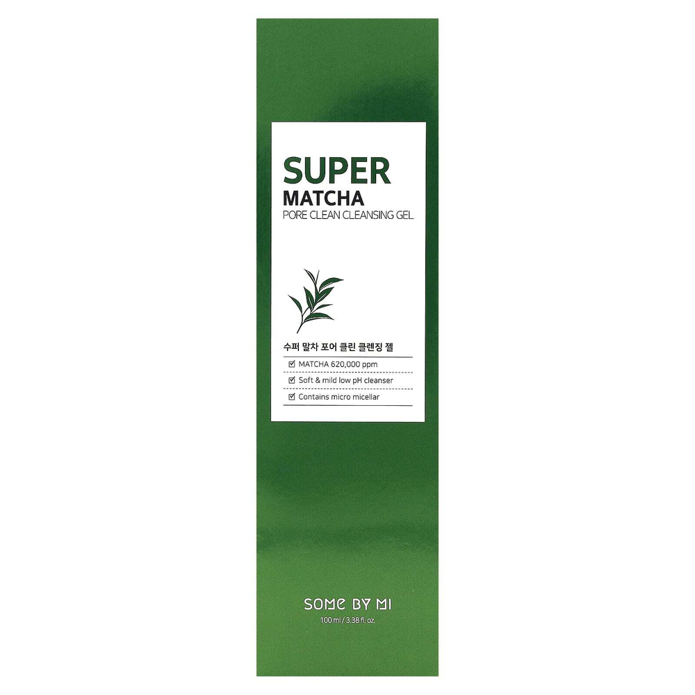 SOME BY MI, Очищающий гель для пор Super Matcha, 100 мл (3,38 жидк. унц.)
