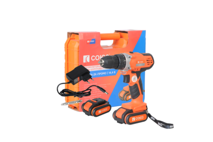 Аккумуляторный шуруповерт СОЮЗ ДШС-14-2К-ПРОМО